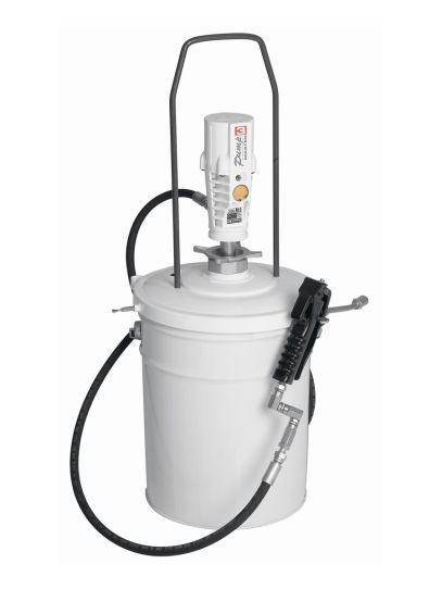 Нагнетатель смазки пневматический для бочек 20 л, давление 10 бар, производительность 300 г/мин Samoa 424172
