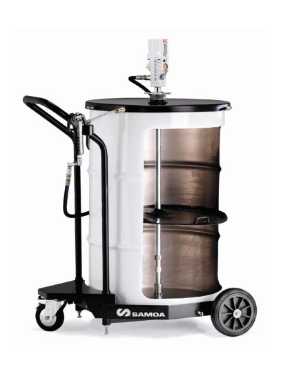 Нагнетатель смазки для бочек 185 л, с пневматическим насосом PM3 55:1 Samoa 428243