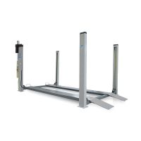 Подъемник четырёхстоечный 6,5т, гладкие трапы, Ravaglioli, RAV4651L