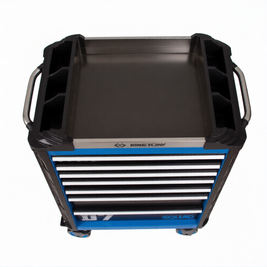 Тележка инструментальная KING TONY 87SQ31-7B-BK, 7 ящиков, без инструментов