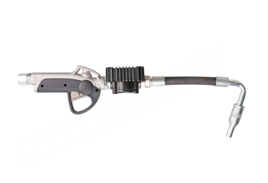 Пистолет раздаточный ручной для масла, 30 л/мин, с эл. cчетчиком, с пов. муфтой Piusi Easy K400 1/2" BSP w/flex spout HP F00984010