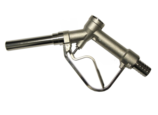 Пистолет раздаточный ручной для химических жидкостей, 80 л/мин, из латуни, Flux 001.12.337_PTFE