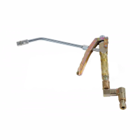 Пистолет ручной для густых смазок с жестким носиком и тройной муфтой, 2.5 кг/мин, арт. 014-1083-010