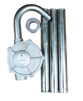 Насос ручной роторный бочковой для химии, 22 л/м, TP90-SS304, нержавейка AISI304 Насос ручной роторный бочковой для химии, 22 л/м, TP90-SS304, нержавейка AISI304