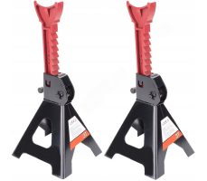 Подставка под автомобиль для ремонта EQFS ES3141B 3 т, 290 - 420 мм, 2 шт, зубчатый механизм фиксации Подставка под автомобиль для ремонта EQFS ES3141B 3 т, 290 - 420 мм, 2 шт, зубчатый механизм фиксации