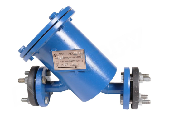 Фильтр для очистки бензина, дизеля и масла 100 м3/час до 100 мкм ARTAZ ФЖУ 80-1.6 с фланцами