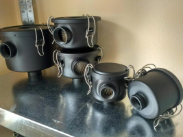 Фильтр для воздуха 25-60 м3/ч до 2 мкм ВФ-60-1 бумага