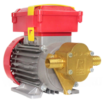 Насос электрический шестеренный для дизеля и масла 220В 15 л/м Rover pompe NOVAX G20 HP0.8 бронза с никелевым покрытием Насос электрический шестеренный для дизеля и масла 220В 15 л/м Rover pompe NOVAX G20 HP0.8 бронза с никелевым покрытием