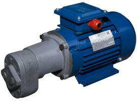 Насос электрический шестеренчатый для масла 5 л/м БГ 11-11а Насос электрический шестеренчатый для масла 5 л/м БГ 11-11а