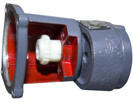 Насос электрический шестеренчатый для масла 8 л/м ДБГ 11-11 фланец Насос электрический шестеренчатый для масла 8 л/м ДБГ 11-11 фланец