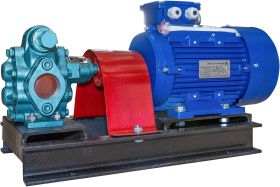 Насос электрический шестеренчатый для дизеля и масла 220/380В 133 л/м НШ-8,0/3,3 с 3 кВт Насос электрический шестеренчатый для дизеля и масла 220/380В 133 л/м НШ-8,0/3,3 с 3 кВт