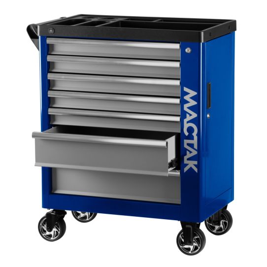 Тележка инструментальная МАСТАК 521-07580B, 7 ящиков, без инструментов
