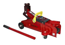 Подкатной гидравлический домкрат до 2 тонн, 130-340мм Rock Force RF-TA820012 Подкатной гидравлический домкрат до 2 тонн, 130-340мм Rock Force RF-TA820012