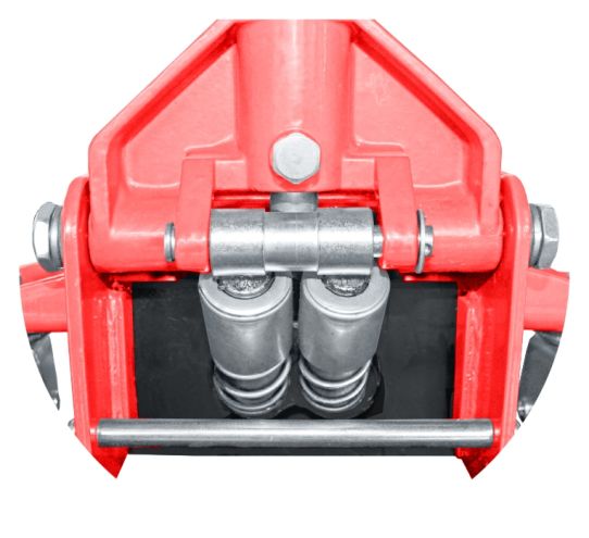 Низкопрофильный подкатной гидравлический домкрат до 3 тонн, 75-505мм Red Line Premium RFJ3LP
