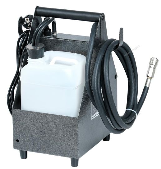 Установка для замены и прокачки тормозной системы и сцепления электрическая, емкость 5 л, переносная с манометром, 220 В, Nordberg BC6