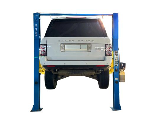 Двухстоечный подъемник Техносоюз TS-1114MR 4т, электрогидравлический, с верхней синхронизацией, 110-1800 мм