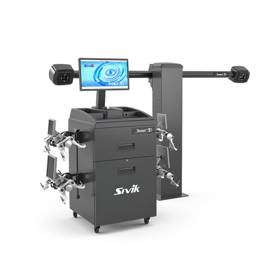 Стенд 3D сход-развала для легковых автомобилей Сивик Зенит-3D М2КС напольный