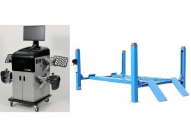 Комплект TS5.5D-4L Подъемник 4-хст. г/п 5,5 т, 380 V с траверсой 2,0+Т6202 Стенд сход развал 3D Комплект TS5.5D-4L Подъемник 4-хст. г/п 5,5 т, 380 V с траверсой 2,0+Т6202 Стенд сход развал 3D