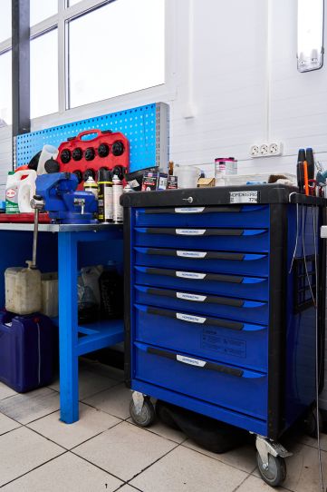 Тележка инструментальная, Nordberg T6N(B), 6 ящиков, без инструментов