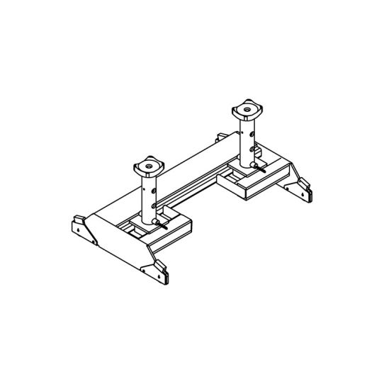 Поддерживающая платформа/мост, вкл. набор роликов, BLITZ, GSB10