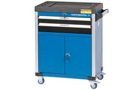 Тележка инструментальная, Nordberg T4, 2 ящика и 2 полки с дверцами