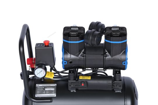 Поршневой компрессор 18 л, 170 л/м, 220В, 0.9 кВт, коаксиальный, безмасляный Nordberg NCEO10/170