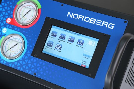 Установка автомат для заправки автомобильных кондиционеров 2000 г/мин Nordberg NF39