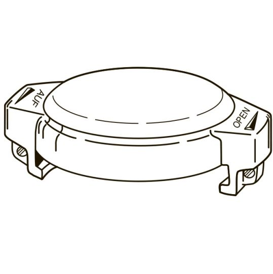 Камлок MB DN 50 крышка для БРС МАМА Elaflex MB 50 AL