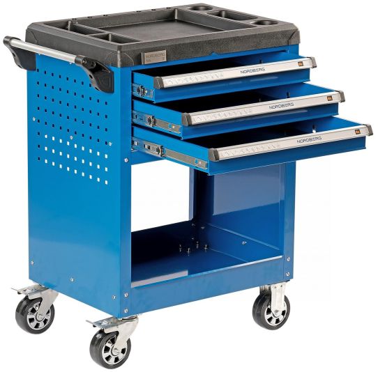 Тележка инструментальная, Nordberg T4N, 3 ящика и открытый отсек