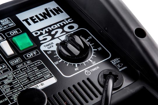 Пуско-зарядное устройство для 12В и 24В аккумуляторов, пусковой ток 400А 829383 TELWIN