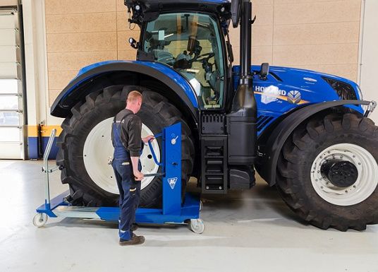 Тележка гидравлическая для транспортировки колес 1500 кг, AC Hydraulic WT1500NT