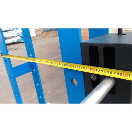 Гидравлический пресс 50 тонн для гаража EQFS ES0901H ручной и ножной привод