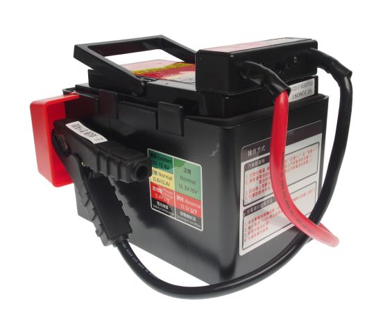 Пусковое устройство бустер 12В максимальный пусковой ток 1800А 20000мАч с фонариком и током холодной прокрутки JTC-7725