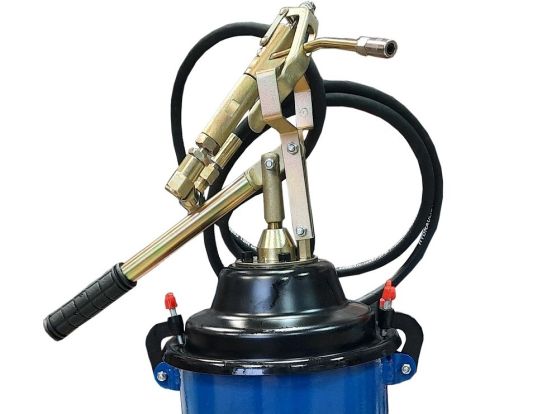 Нагнетатель смазки ручной с емкостью 13 л, давление до 400 бар, производительность до 400 г/мин EQFS ES-60300