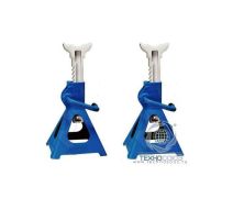 Подставка под автомобиль для ремонта Техносоюз ZX0701B 6т, 370 - 610 мм, 2 шт, с зубчатым механизмом фиксации Подставка под автомобиль для ремонта Техносоюз ZX0701B 6т, 370 - 610 мм, 2 шт, с зубчатым механизмом фиксации