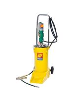 Нагнетатель смазки с бочкой на 16 л, Meclube 013-1096-000 6-8 бар, пневматический, с коэффициентом сжатия 60:1