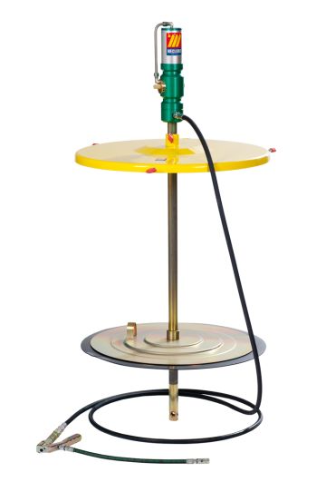 Нагнетатель смазки пневматический для бочек 180-220 л, давление 8 бар, производительность 1600 г/мин, Meclube 013-1104-000