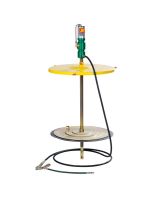 Нагнетатель смазки пневматический для бочек 180-220 л с ручным пистолетом, производительность 1100 г/мин Meclube 013-1104-A00