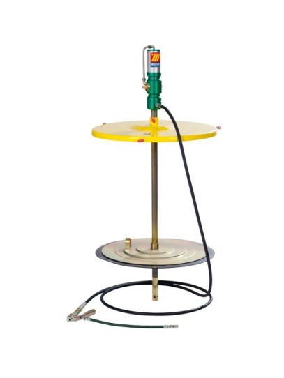 Нагнетатель смазки пневматический для бочек 180-220 л с ручным пистолетом, производительность 1100 г/мин Meclube 013-1104-A00