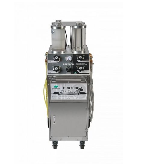 Установка для замены тормозной жидкости пневматическая, 4 м шланг, емкость 5.7 л GrunBaum BRK3000