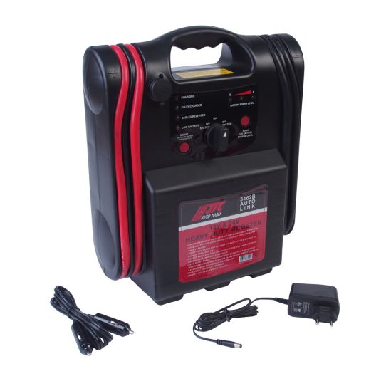 Пусковое устройство бустер 12/24В максимальный пусковой ток 4200А с аккумулятором 20000мАч режим Boost и Power Bank JTC-3462B