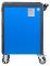 Тележка инструментальная, Nordberg T5P, 5 ящиков, с системой защиты от опрокидывания, синяя