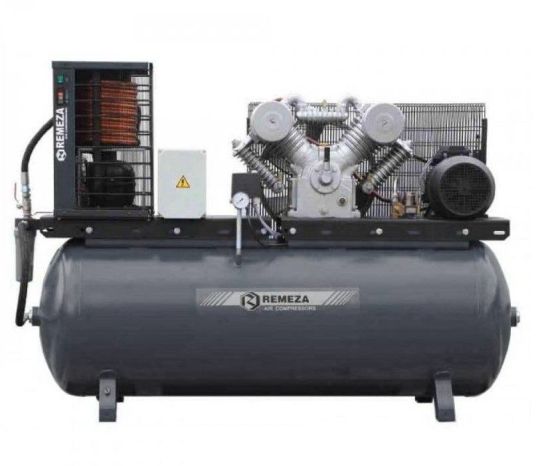 Поршневой компрессор 500 л, 1400 л/м, 380В, 7.5 кВт, ременной, масляный Remeza СБ4/Ф 500.LT100Д