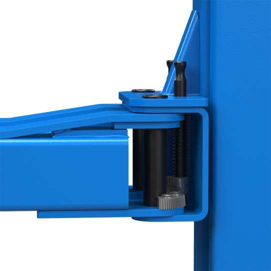Двухстоечный подъемник Sivik ПГА-3500-Е синий 3.5т, электрогидравлический, 380В, с верхней синхронизацией, 95-2045 мм