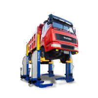 Подкатной подъемник для грузовых автомобилей и автобусов электрогидравлический 30т Maxima FC75W-4, 4 колонны