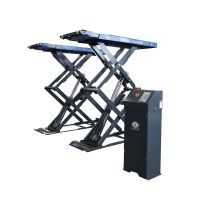 Подъемник ножничный 3,5 т, подхват за кузов, напольный, MAHA, TWIN F IV 3.5 A