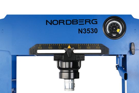 Гидравлический пресс для гаража 20 т Nordberg N3520A pro с ручным и пневматическим приводом