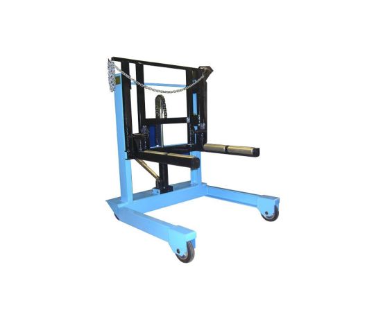 Тележка гидравлическая для снятия-установки и транспортировки колес 750кг, ТГП-1