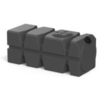 Емкость пластиковая 1000л TG1000122 (110мм, черный)