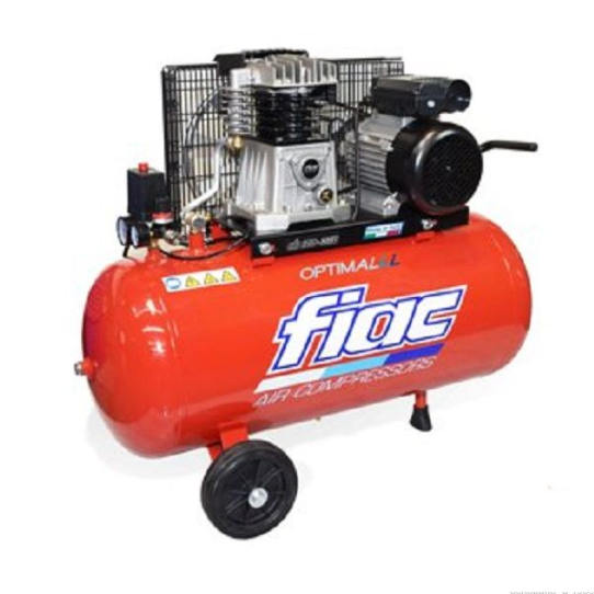 Поршневой компрессор 50 л, 420 л/м, 220В, 2.2 кВт, ременной, масляный Fiac AB 50/348-MC-R3000—PP